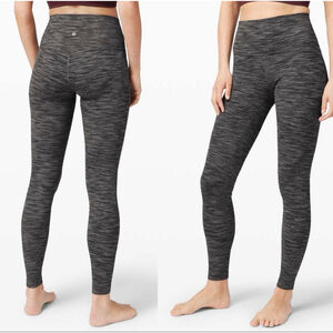 🖤 Lululemon Power Thru High-Rise Tight 28” | Size 8 | Heathered Black
